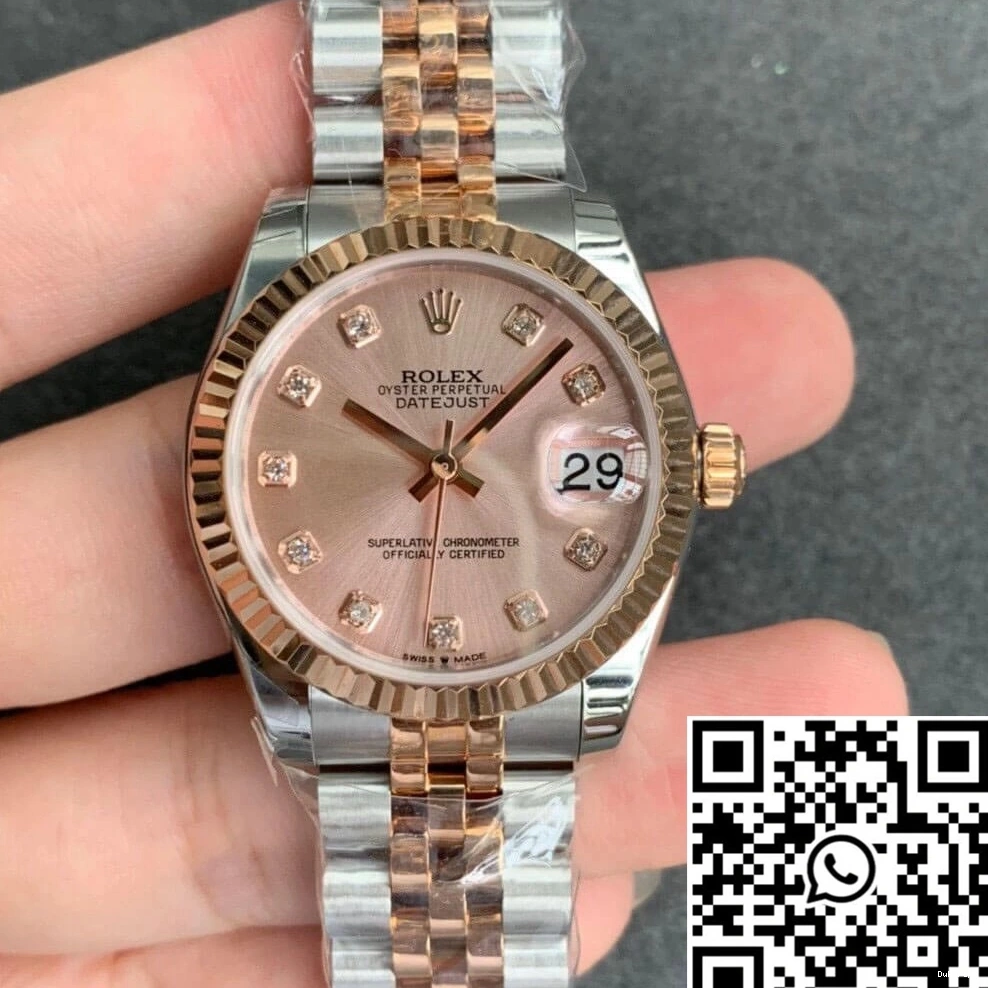 Rose 865 FashionForward Datejust Factory Gold GS Rolex M278271-0024 0824